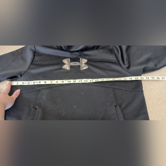 Under Armor X Real Tree Big Logo Storm 1 Fleece Hoodie - Picture 3 of 3